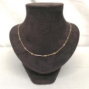 K18ネックレス|宝石無しネックレス