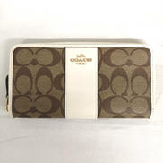 ラウンドファスナー長財布|COACH