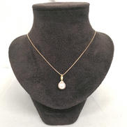 K18ネックレス|宝石付きネックレス