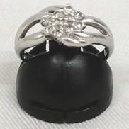 PT850リング|宝石付きリング