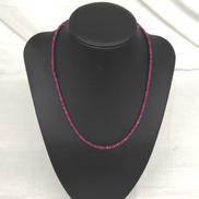 K18ネックレス|宝石付きネックレス