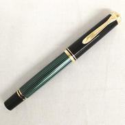 スーベレーン M400 万年筆 グリーン ストライプ|PELIKAN