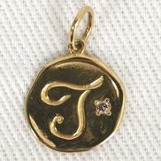 K18ペンダントトップ(750)|宝石付きペンダントトップ