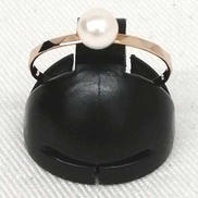 K18リング|宝石付きリング