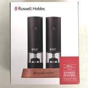 充電式ミルソルト＆ペッパーミニ ブラック(2本セット)|RUSSELL HOBBS