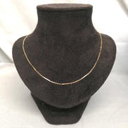 K18ネックレス|宝石無しネックレス