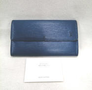 ポルトビエ・トレゾー(長財布青)|LOUIS VUTTON