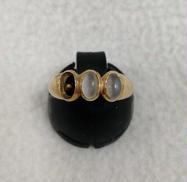 石付きリング|K18