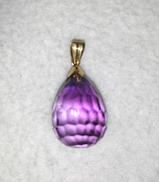 ペンダントトップ（紫石）|K18