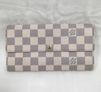 ダミエ　アズール 　ポルトフォイユ・サラ|LOUIS VUITTON