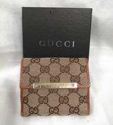 折りたたみ財布（茶）|GUCCI