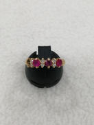 石付きリング|K18