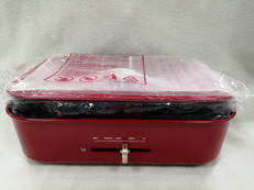 ホットプレート(赤)2024年製|BRUNO