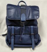 レザーリュック(ネイビー)|COACH