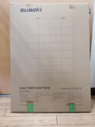 100Wソーラーパネル|SUAOKI