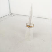 石付き三連リング|SWAROVSKI