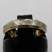 K18・PT900コンビリング|宝石無しリング