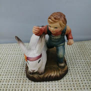 木彫り人形 ウサギ|ANRI