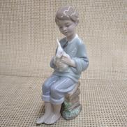 男の子　僕のうさちゃん|LLADRO
