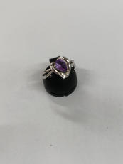 K10リング(紫石付き)|K10