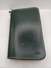 折りたたみ財布|革蛸