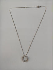 PT850 ダイア付きネックレス|PT850 PT900