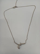 K18WGネックレス(ヘビ)|K18WG