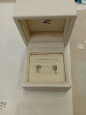 K10ピアス|4℃ K10