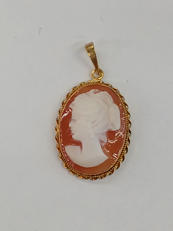 K18フレームカメオ|K18