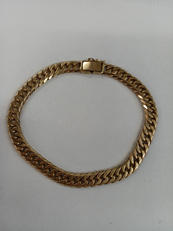 K18喜平6面カットブレスレット|K18