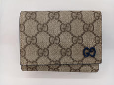 三つ折ウォレット GGディティール付|GUCCI