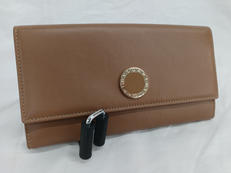 Wホック長財布|BVLGARI