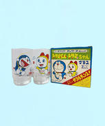 ドラえもんグラス|三ツ矢サイダー・バヤリースオレンジ