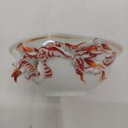 立体龍紋様小皿2点セット|MEISSEN