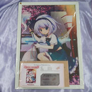 直筆サイン入り額装イラストフィルム|ピカットアニメ