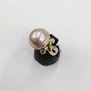 リング（白玉付き）|K18