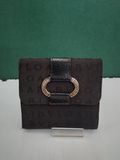Wホック 財布 二つ折り|BVLGARI