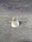 K18石付きリング|K18