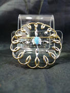 K18ダイヤ付きブローチ|K18