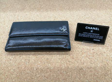 エナメル長財布|CHANEL
