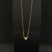 K18石付ネックレス|