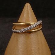 K18PT900リング|COURREGES