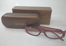 クリアピンクフレームメガネ|GUCCI