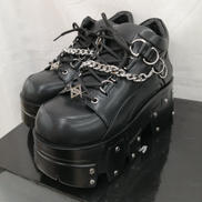 レースアッププラットフォームシューズ|REFLEM