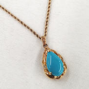 K18トップ石付きネックレス|K18ネックレス