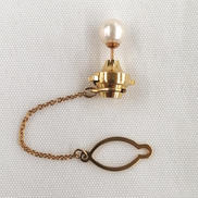 ピンのみK18 石付きタイタックピン|ピンのみK18 タイタックピン