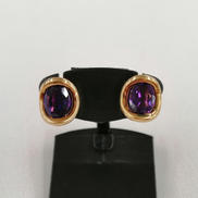 K18石付きピアス|K18ピアス