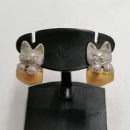 K18/PT(純度なし）/ポスト・キャッチPT900ピアス|K18/PT(純度なし）/ポスト・キャッチPT900ピアス