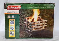 STAINLESS FIRE PLACE|COLEMAN