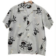 スカル ハワイアンシャツ|SCHOTT